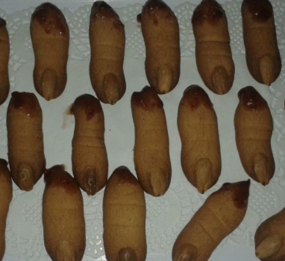 DEDOS DE BRUJA PARA HALLOWEN