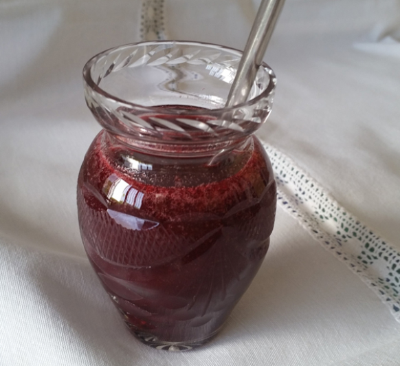 Coulis de fruta.