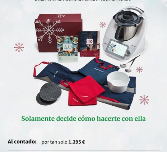 40 NAVIDADES JUNTOS, la nueva edición de Thermomix®