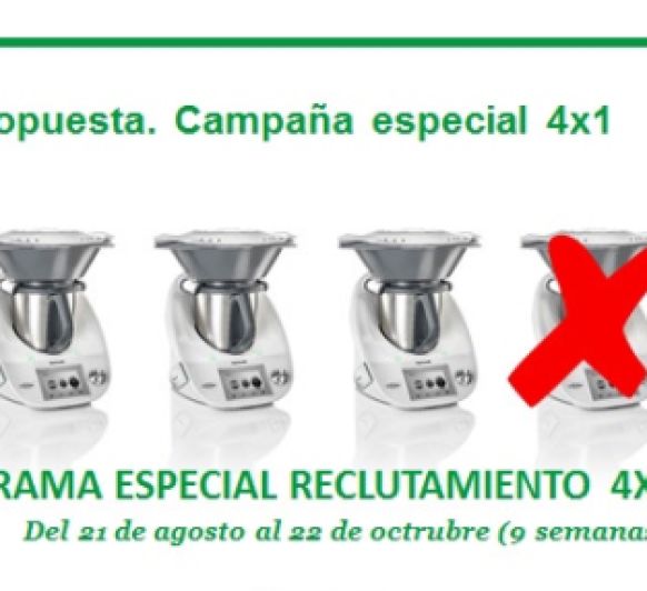 Conseguir ahora tu nuevo TM5 sin pagar es más fácil que nunca!!! Vuelve nuestro 4x1!!!!