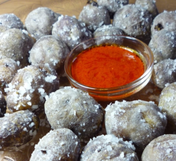 ''Papas Arrugás'' con Thermomix® (patatas al vapor)