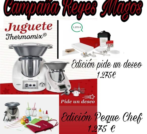 Campaña de Reyes Peque Chef con Thermomix®