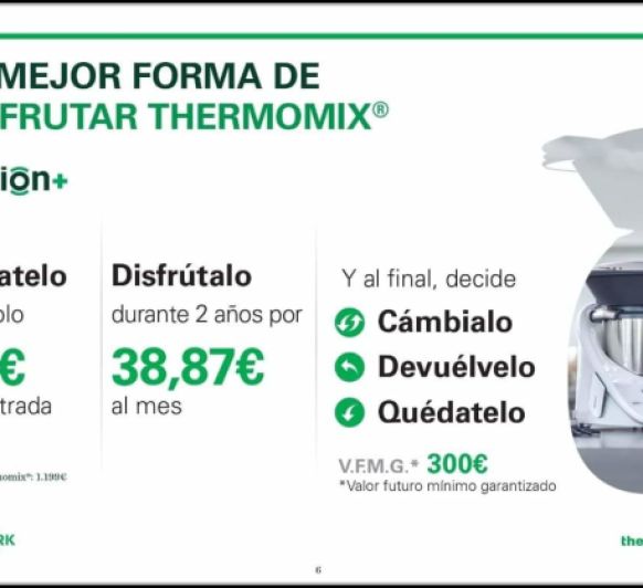 LA MEJOR OPCION DE TENER Thermomix®